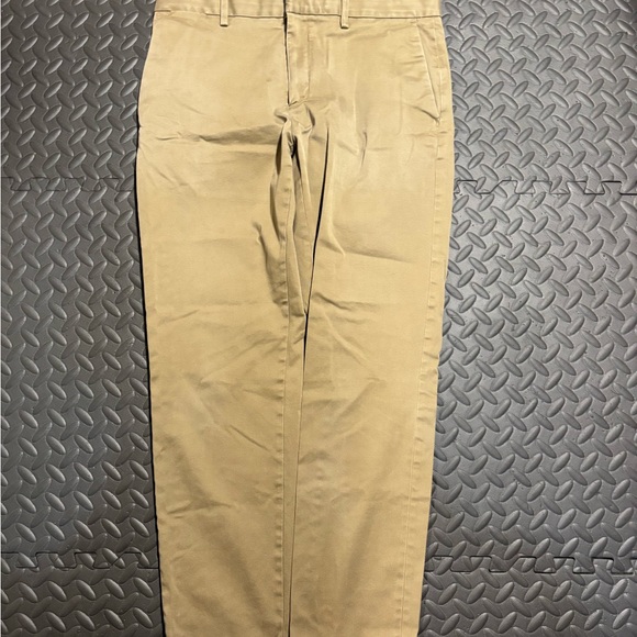 Banana Republic Men's Mason Athletic Tapered Chino Pants Size 34x32 Khaki - Picture 1 of 7